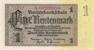 1 Rentenmark 1937 ro.166c A